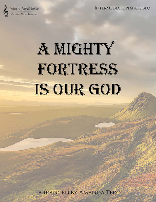 A-Mighty-Fortress-is-our-God-intermediate-piano-solo