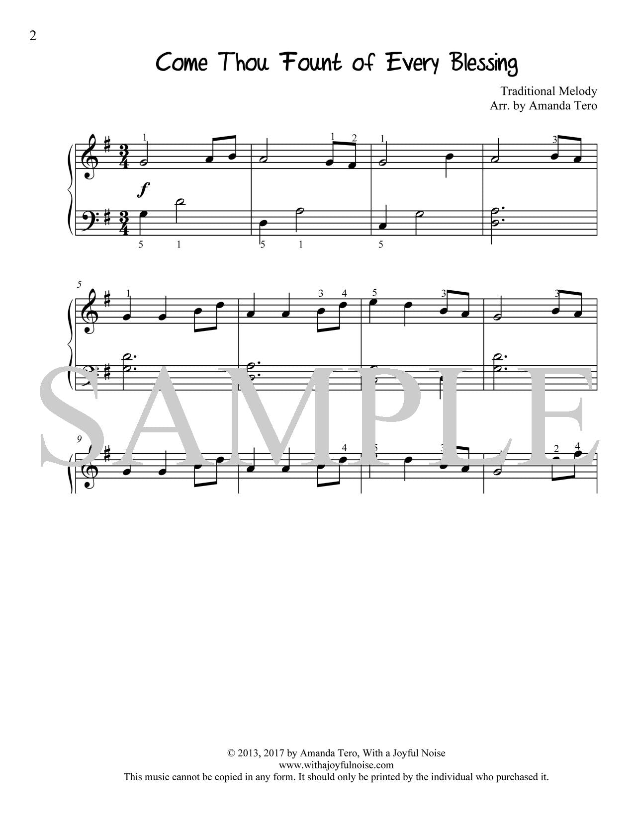 Hymn Favorites Collection 3 Elementary Piano Solos