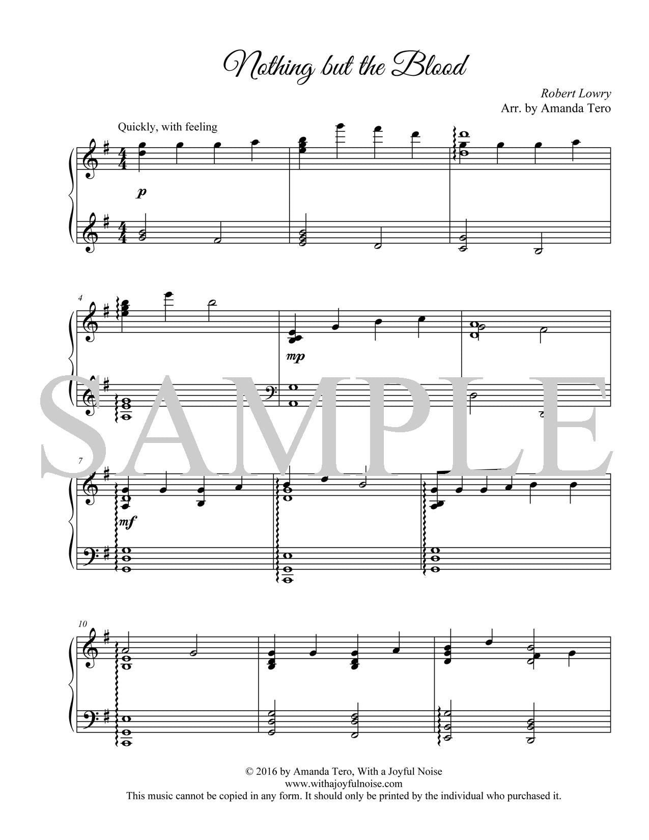 3 Intermediate Easter Hymns Piano Solos