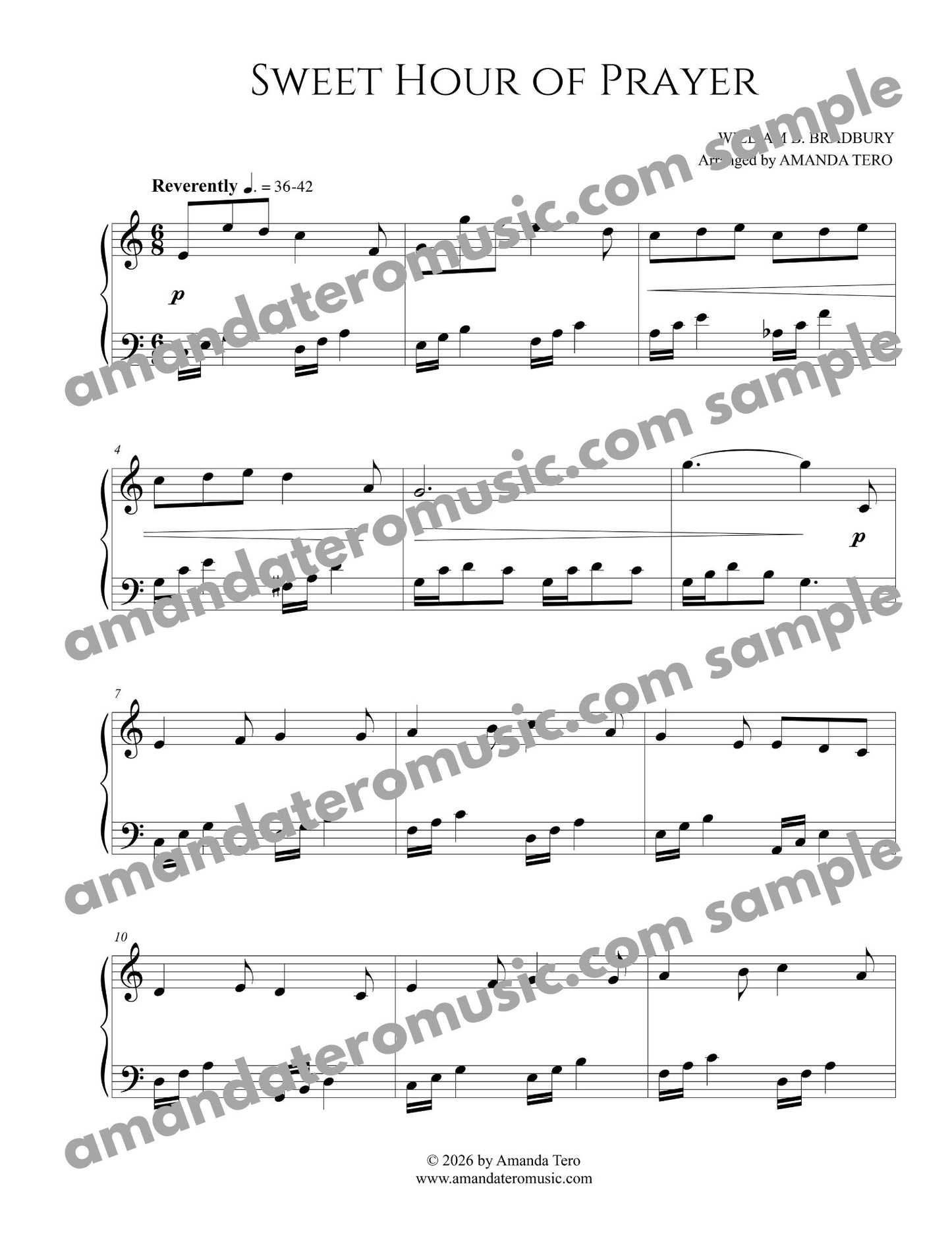 Whispered Prayer - 5 early intermediate piano solos
