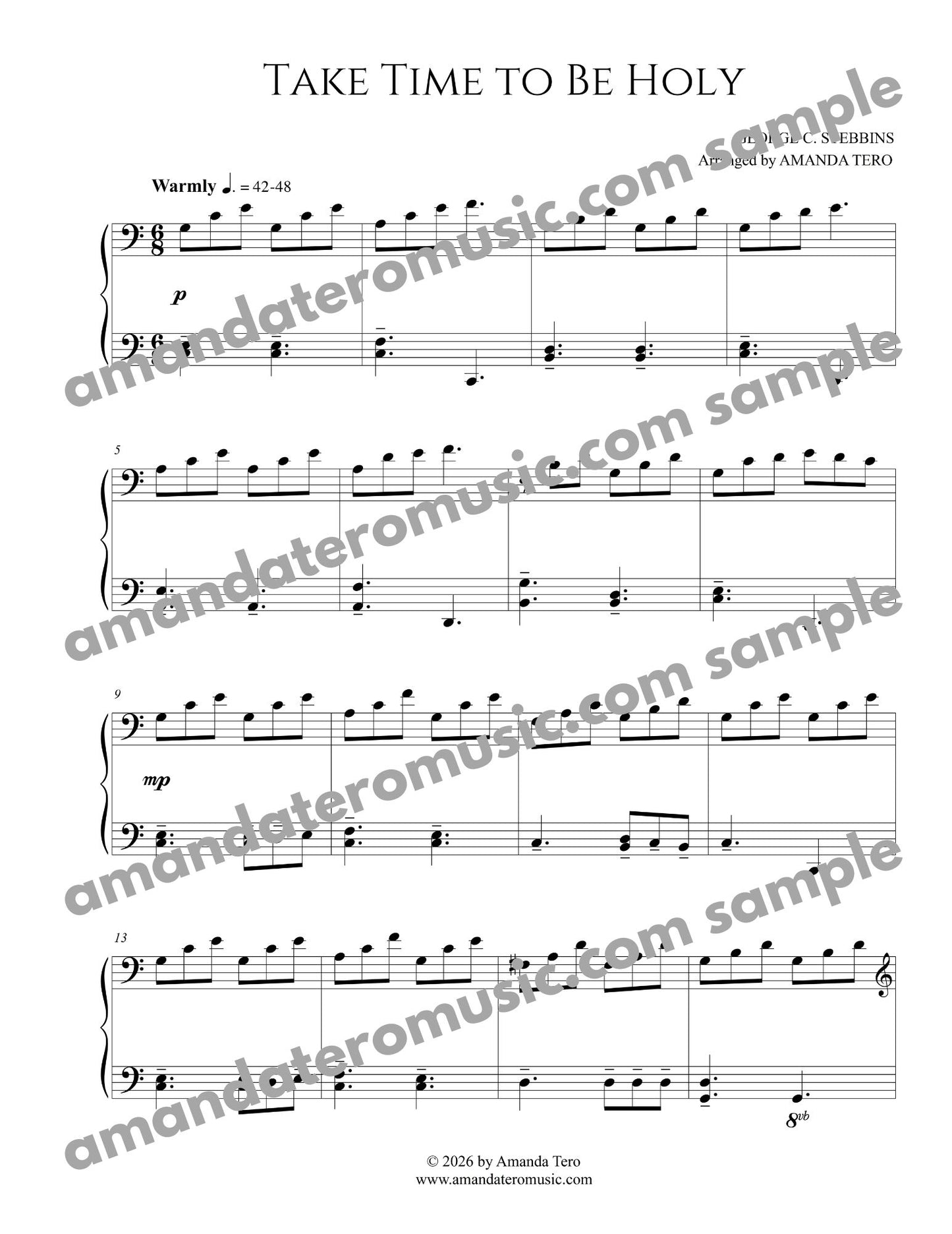 Whispered Prayer - 5 early intermediate piano solos