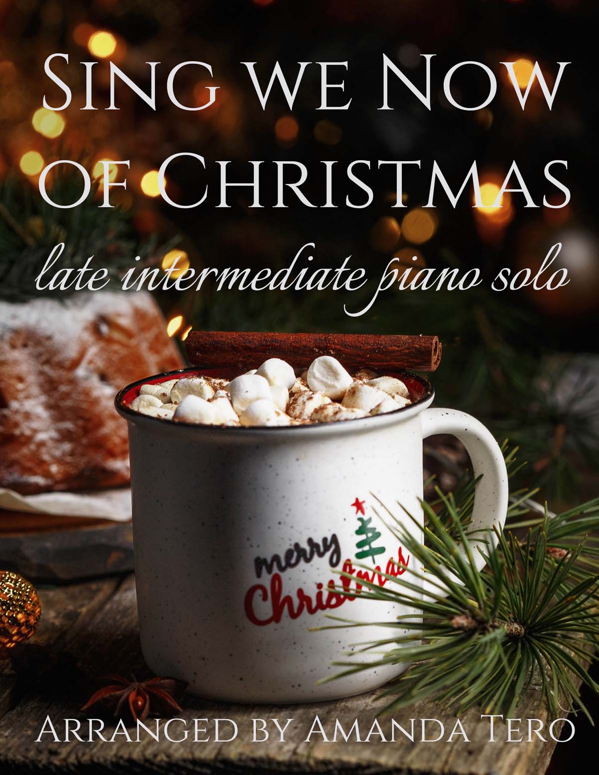 Sing We Now of Christmas - late intermediate Christmas piano sheet music