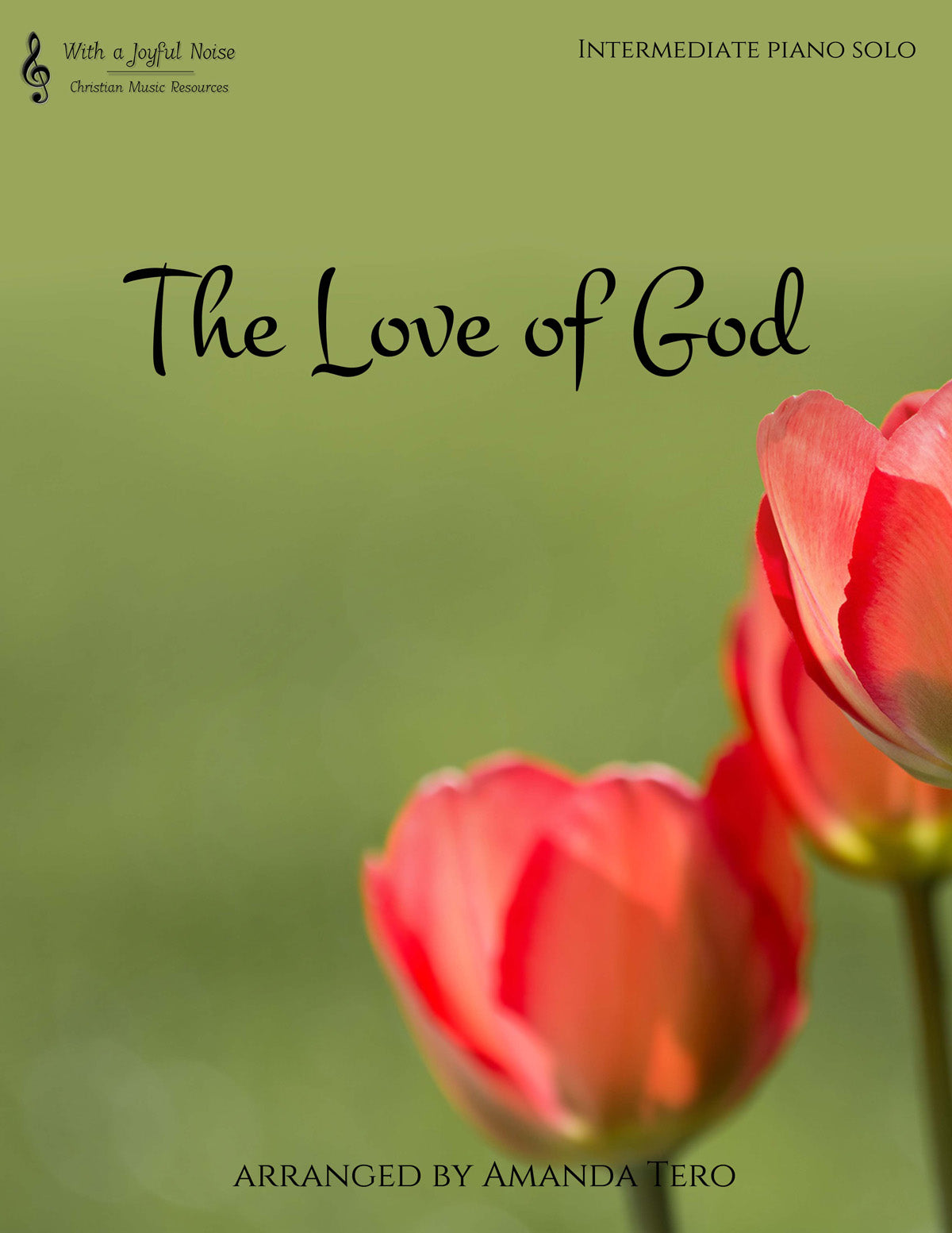 The Love of God intermediate piano sheet music