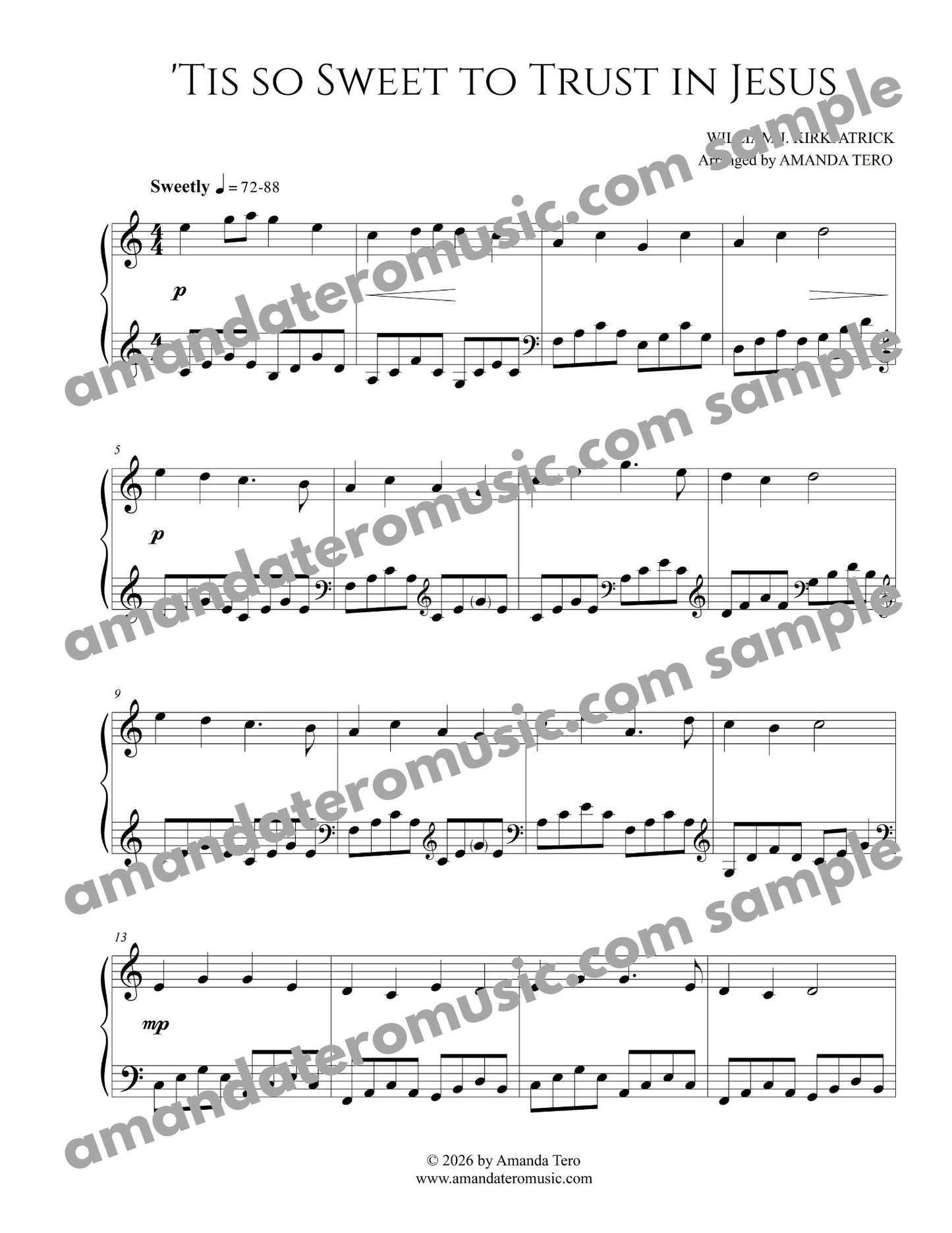 Transforming Faith - 5 early intermediate piano solos